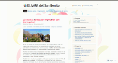 Desktop Screenshot of ampasanbenito.org