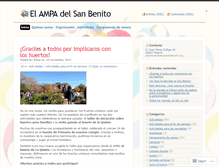 Tablet Screenshot of ampasanbenito.org